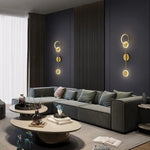 applique murale or moderne minimaliste éclairage led cuisine contemporain fixée mur translucide nordique