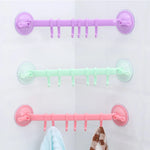 porte serviettes ventouse crochets salle bain moderne rose blanc violet bleu vert