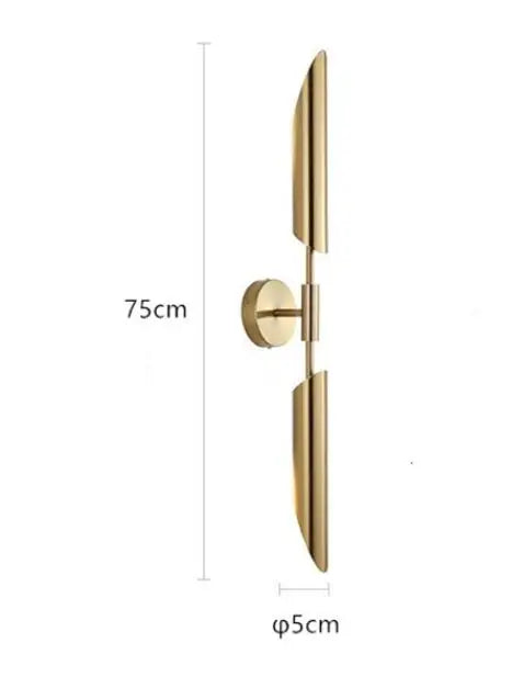 lampe murale moderne or sphère verre diffuseuse cuisine salle manger minimaliste led 220v 110v