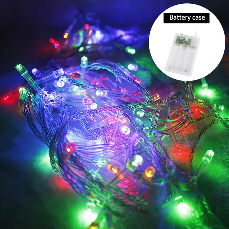 guirlande lumineuse led blanc doré décoration noël mariage fête intérieur aménagement maison moderne