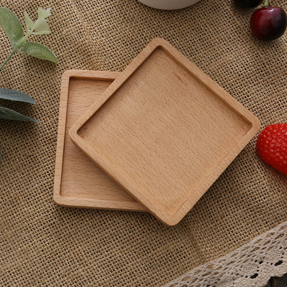 Set de table en bois multicolore, décoration intérieure moderne