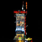 veilleuse led rectangle transparente moderne kit éclairage lego vacances fenêtres opaquesescaliers figurines