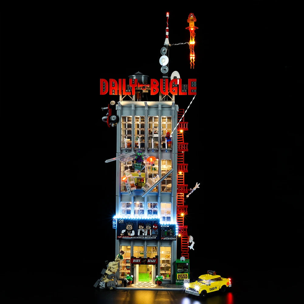 veilleuse led rectangle transparente moderne kit éclairage lego vacances fenêtres opaquesescaliers figurines