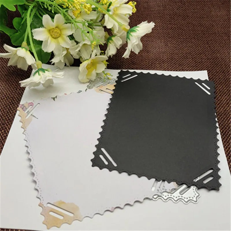 plaque protection écran blanc noir acier carbone bricolage scrapbooking déco moderne