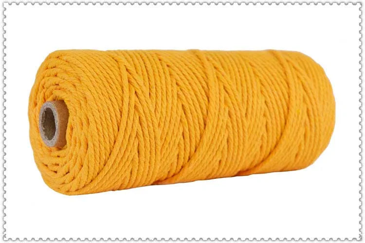 corde macramé coton vert clair mm décoration artisanale bricolage fait main