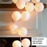 guirlande lumineuse filaments tissés couleurs multiples moderne adhésif anniversaire décoration extérieure festive mariage