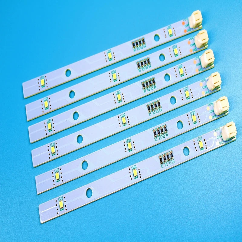 bande led blanc jaune circuits imprimés connecteurs souder diodes modernes technologie accesoires industriels