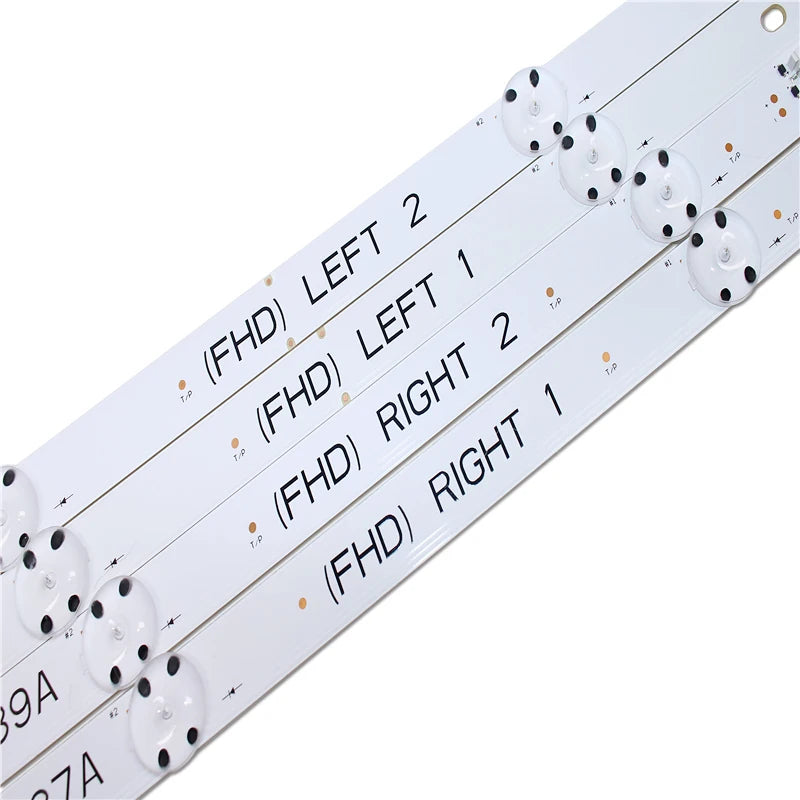 bande led 49 pouces blanc moderne 980mm lumières connecteurs