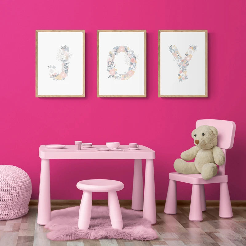 Impression sur toile personnalisable pour nursery