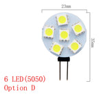 ampoules led g4 blanc chaud 2700k carrés lumineux moderne 24watts 6500k 180deg 20000h