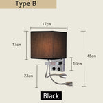 lampe murale moderne beige chrome toile lin interrupteur spot e27 cuisine chambre coucher entrée