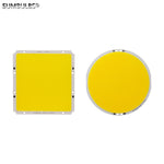 Panneau led jaune mat moderne adhésif 50w 12v blanc chaud froid 2000lm