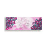 serviette yoga bleu mandala anti dérapante 183cm 63cm ethnique moderne multifonctionnelle fitness