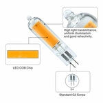 ampoule led g4 transparente jaune 5500k 50000h modernes projecteur