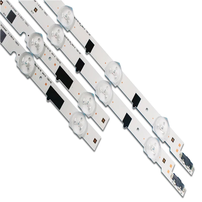 bande led blanc moderne 832mm connecteurs transparents 15 led