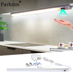 lampe led moderne 30cm 40cm 50cm blanc minimaliste adhésif clip adaptateur secteur
