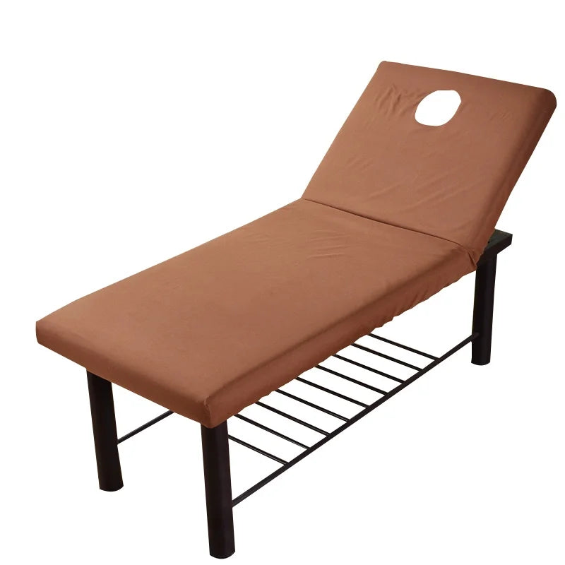 lit massage pliable moderne pieds solides coussin amovible couleur rose blanc gris clair marron