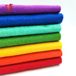tissu feutre polyester multicolore uni texturé bricolage couture artisanat poupées décoration jouets peluche matériaux