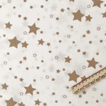 tissu coton 160cm largeur étoiles moderne rose blanc gris décoration literie coussins patchwork