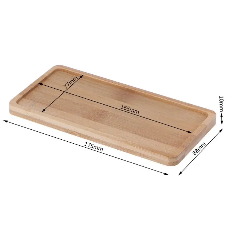 assiettes bambou naturel moderne rustique grain bois plante artificielle fleur gobelet savon liquide