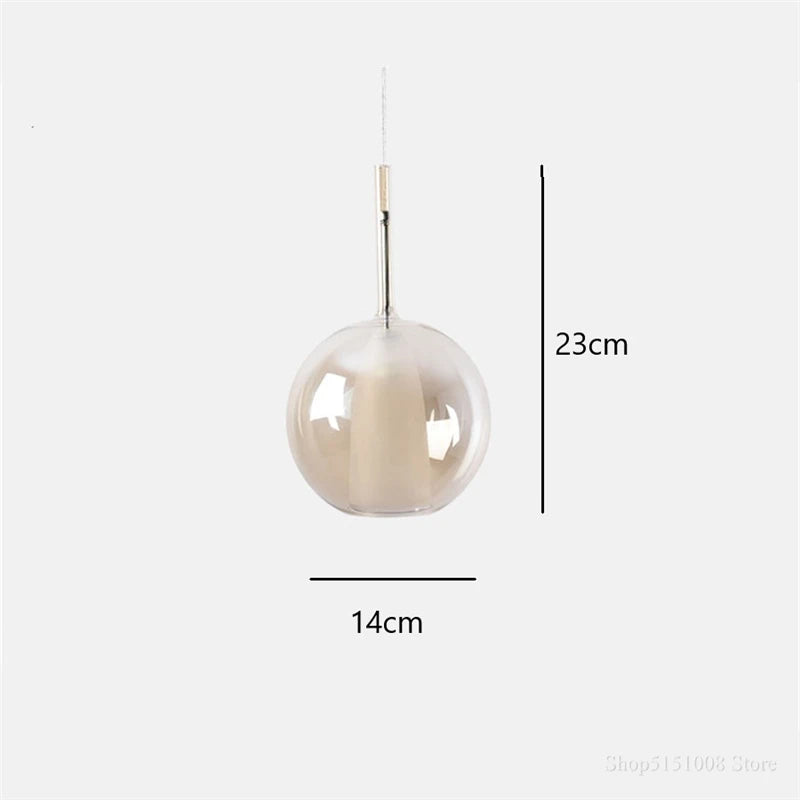 suspension lumineuse moderne transparent miroir doré led 249 2000 lumens 90 260v 5mètres carrés