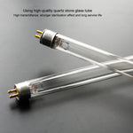lampe uv antibactérienne blanc moderne clips transparent 6w 8w câble us eu