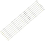 éclairage led ruban blanc moderne 55cm industriel aluminium 5v