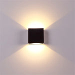 applique murale moderne blanc noir toucher interrupteur led 4000k flux lumineux 2492000