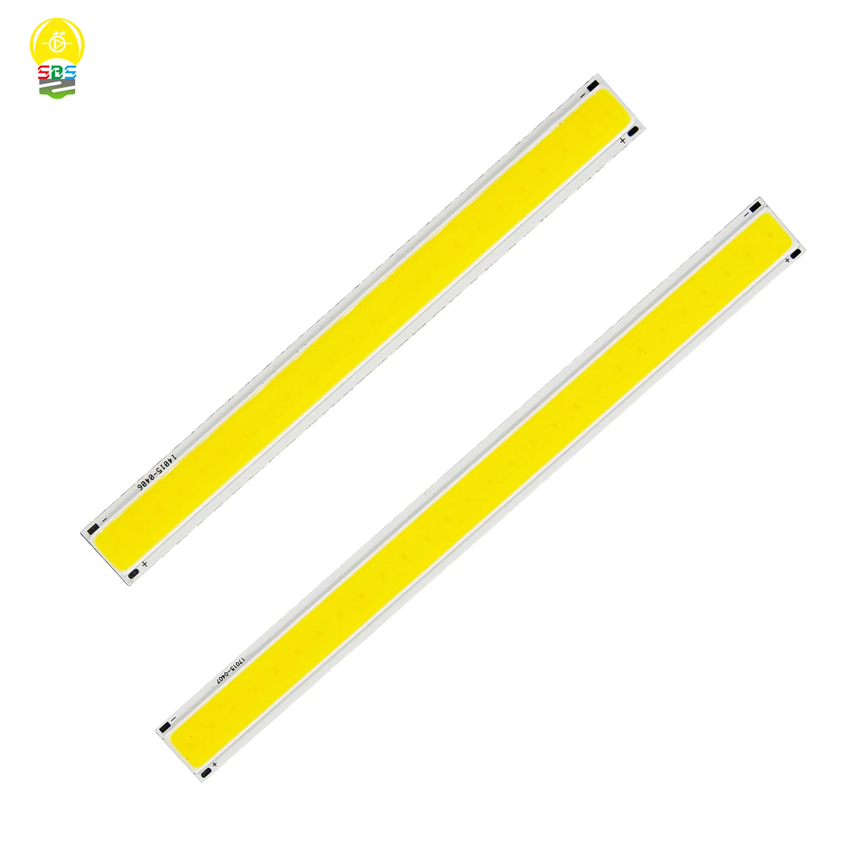 ruban led jaune 140mm 170mm clips modernes 12v 2000 lumens 20000h