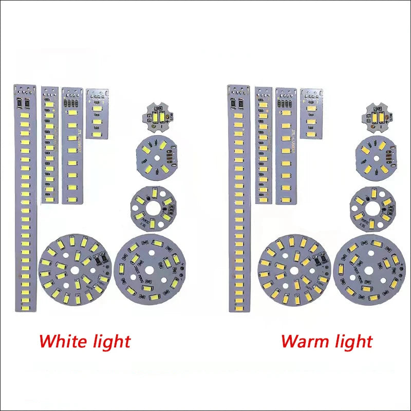 plaque led 5v blanc matrice diodes modernes 1w 2w 3w 5w 10w 12w