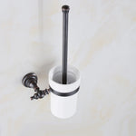 accessoires salle bain bronze brosse wc porte serviettes anneau serviettes porte papier toilette classic