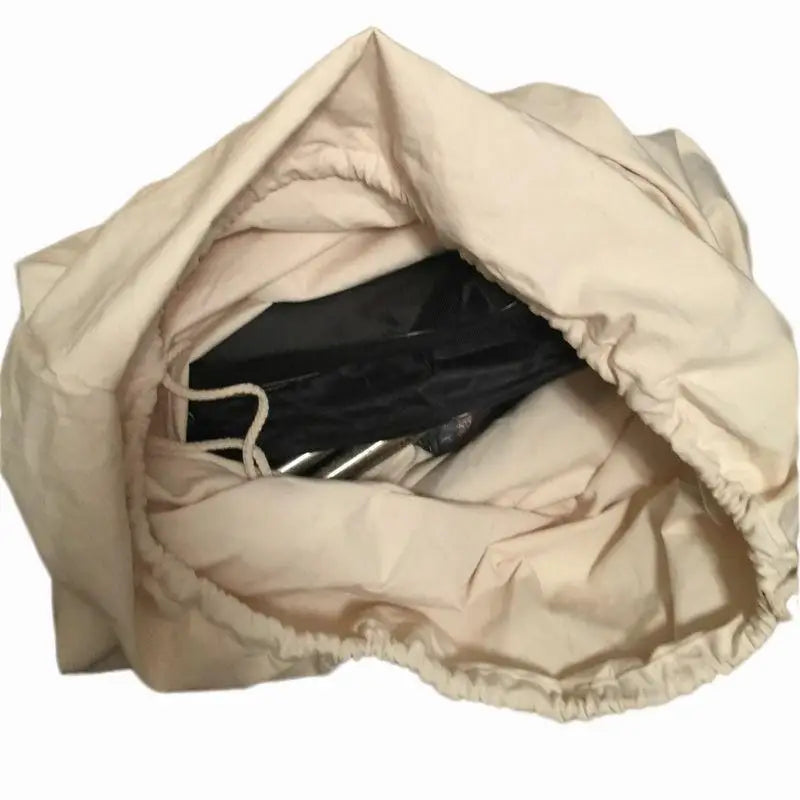 sacs rangement coton robustes grande capacité plusieurs tailles cordons serrage simple
