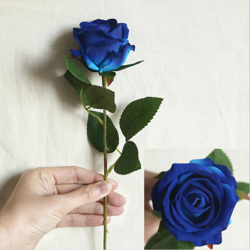 bouquet artificiel roses violet blanc decoration maison mariage anniversaire intérieur classique