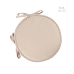 coussin chaise rond siège décoration maison moderne couleur unie