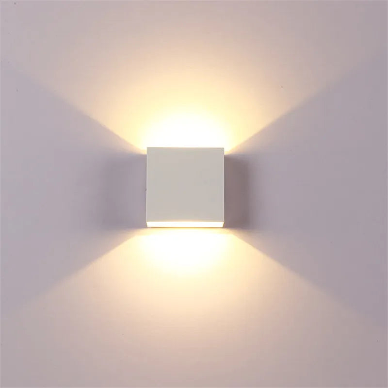 applique murale moderne blanc noir toucher interrupteur led 4000k flux lumineux 2492000