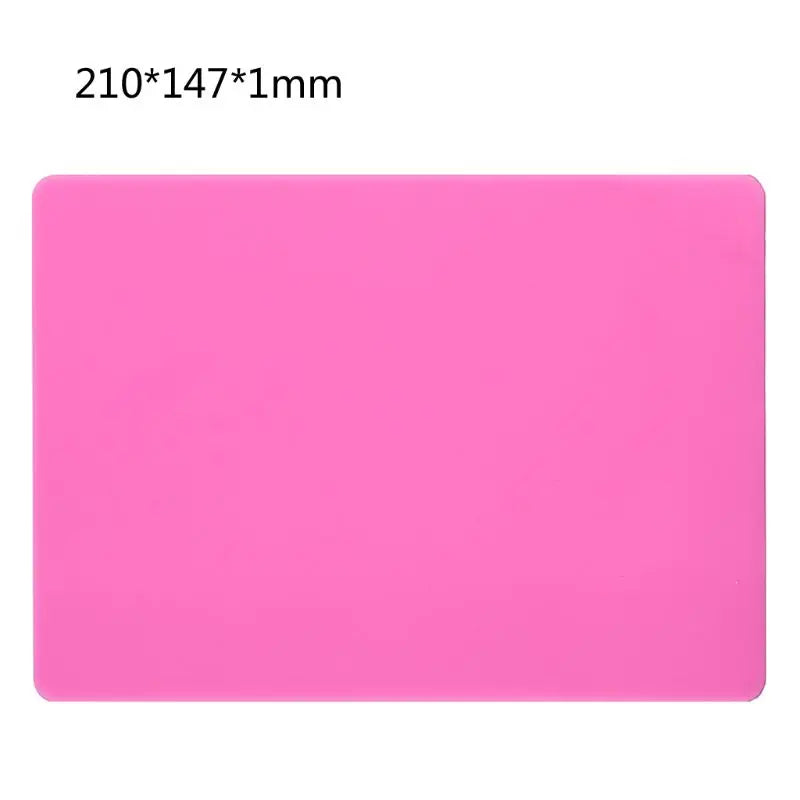 tapis silicone rose bleu moderne utilitaire découpe résine forme coquillage fleur ours