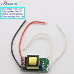transformateurs éclairage 12v 15v 250ma 110v 240v vert jaune bleu noir