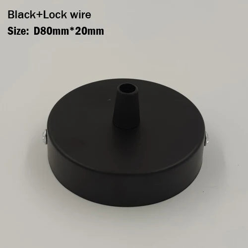 disque suspension moderne blanc noir pendaison lampe mur chinois porte