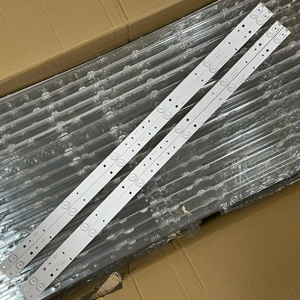 bande lumineuse led leds blanc transparent moderne adhésif bandes 790mm