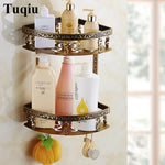 ensemble quincailleries bain bronze ornements floraux classique porte serviettes crochets fixations murales