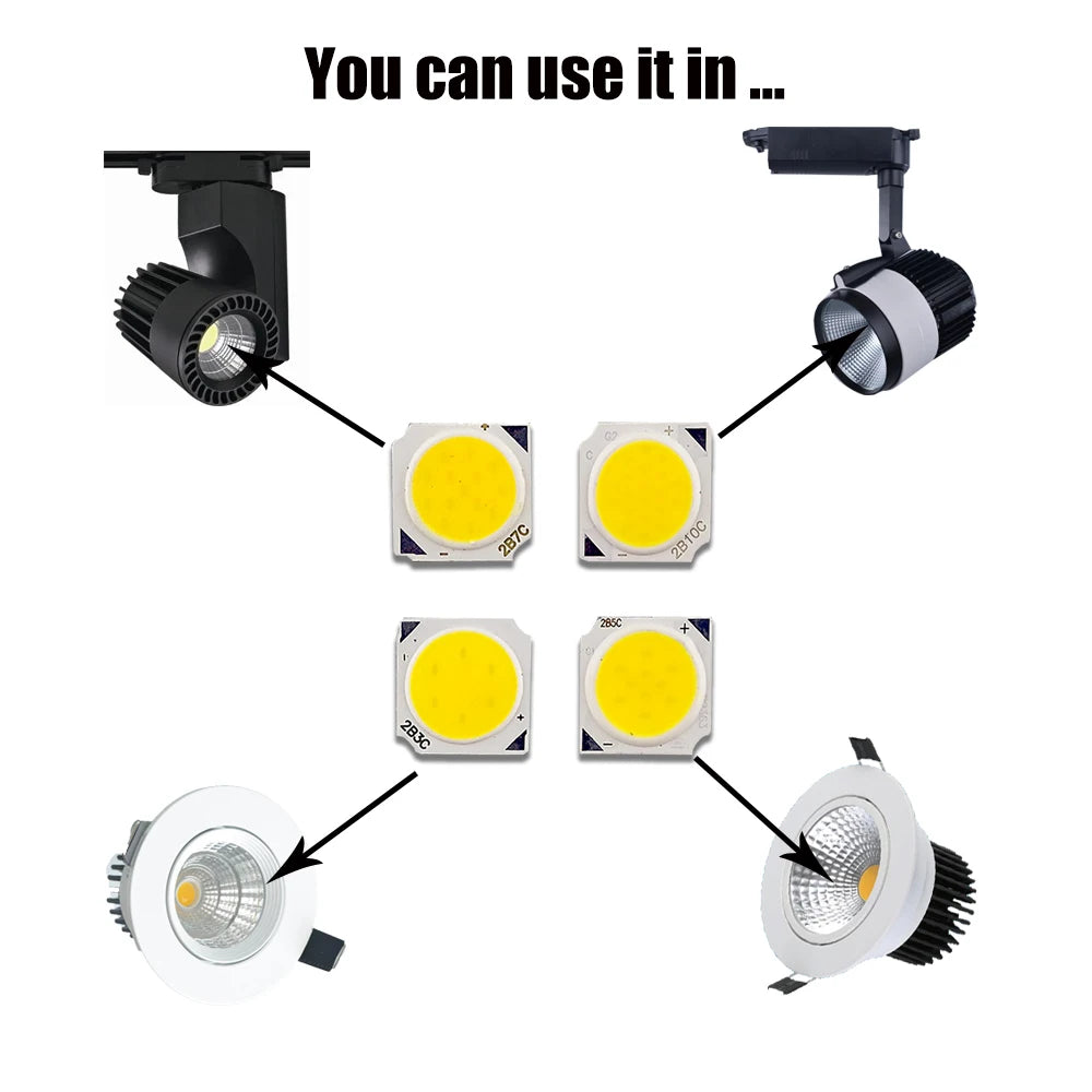 ampoule led 3w 5w 7w 10w blanc jaune moderne downlight projecteur commercial