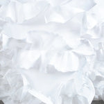 rideau douche blanc opaque classique polyester ourlet standard anneaux métalliques machine lavable