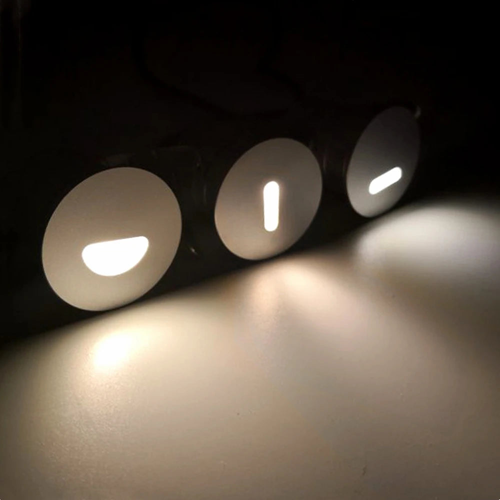 lumière led spot argenté ip67 extérieure moderne 12v 24v 6000k 3000k 4000k