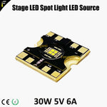 projecteur scène led 60w 90w gobo haute luminosité noir doré techno