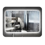 interrupteur tactile anti buée miroir led éclairage salle bain intelligent sensoriel