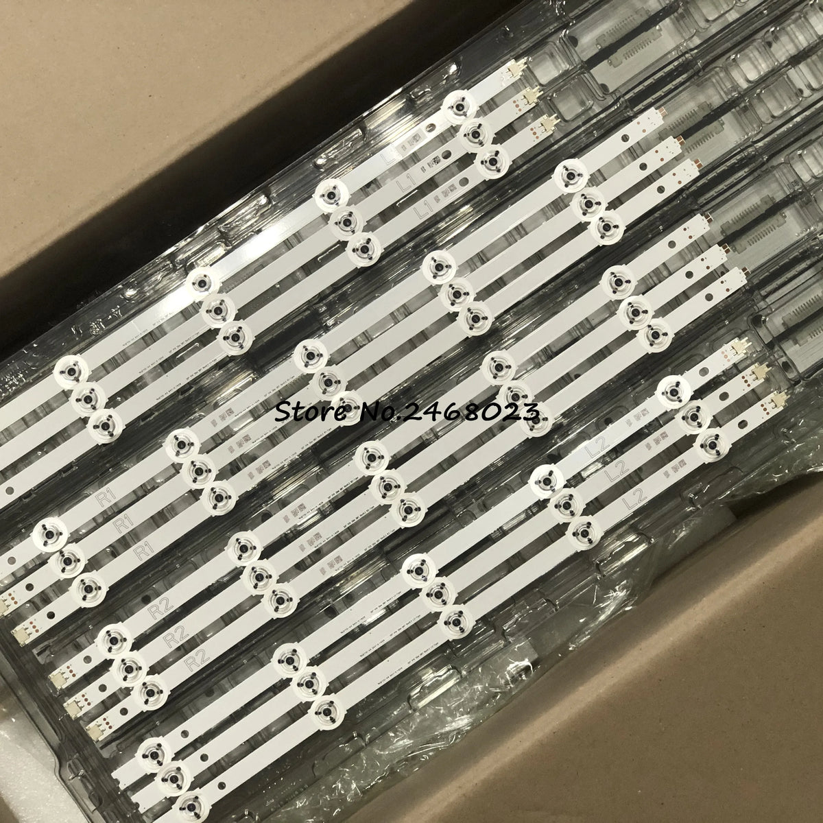 bandes rétroéclairage led blanc modernes professionnels téléviseur facile flux lumineux