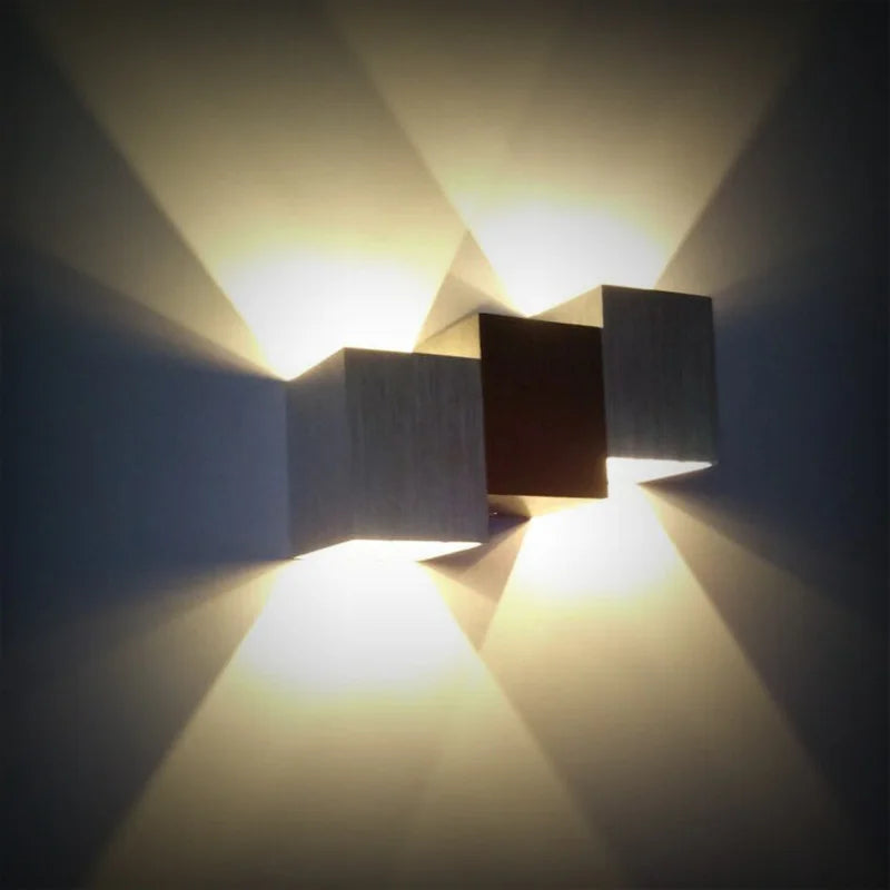applique murale led moderne noir minimaliste contemporaine fixee mur industrielle 2492000 lumens ampoules 35m2