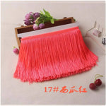 ruban franges rayées orange rouge vert rose texturé opacité vêtement décoration textile maison