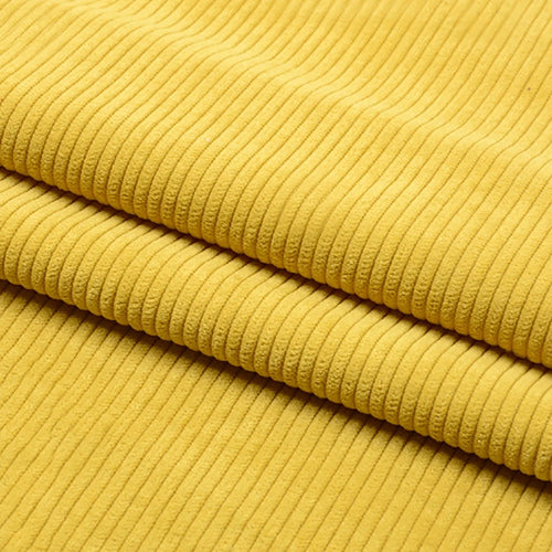 tissu velours côtelé rayures horizontales épais veste pull housse canapé couture bricolage polyester