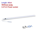 lampe led moderne 30cm 40cm 50cm blanc minimaliste adhésif clip adaptateur secteur
